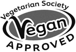 VEGETARIAN SOCIETY VEGAN APPROVED logo