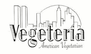 VEGETERIA AMERICAN VEGETARIAN logo