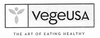 VEGEUSA THE ART OF EATING HEALTHY logo