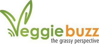 VEGGIE BUZZ THE GRASSY PERSPECTIVE logo