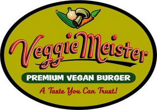VEGGIE MEISTER - PREMIUM VEGAN BURGER logo