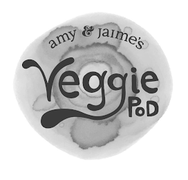 VEGGIE POD AMY & JAIME'S logo