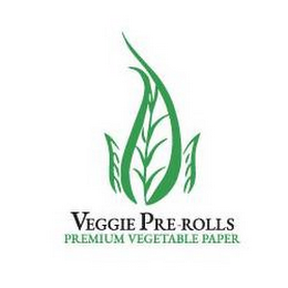 VEGGIE PRE-ROLLS PREMIUM VEGETABLE PAPER logo