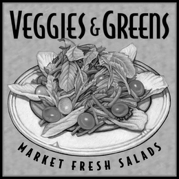 VEGGIES & GREENS MARKET FRESH SALADS logo