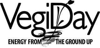 VEGIDAY ENERGY FROM THE GROUND UP logo
