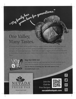 VEGOUT! NEVADAFRESHPAK.COM logo