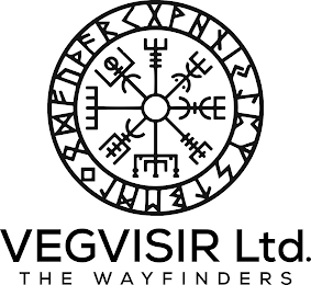 VEGVISIR LTD. THE WAYFINDERS CXPENISTBMRNF logo
