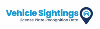 VEHICLE SIGHTINGS LICENSE PLATE RECOGNITION DATA