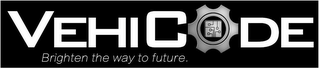 VEHICODE BRIGHTEN THE WAY TO FUTURE. logo