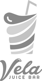 VELA JUICE BAR logo