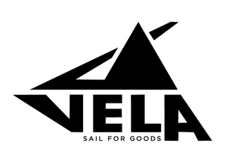 VELA SAIL FOR GOODS logo