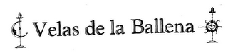 VELAS DE LA BALLENA logo