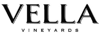 VELLA VINEYARDS logo