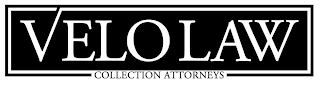 VELO LAW COLLECTION ATTORNEYS logo