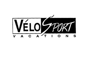 VELO SPORT VACATIONS logo