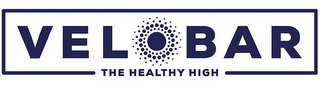 VELOBAR THE HEALTHY HIGH logo