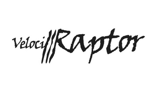 VELOCI RAPTOR logo