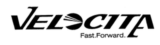 VELOCITA FAST. FORWARD. logo