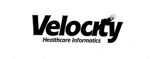 VELOCITY HEALTHCARE INFORMATICS logo