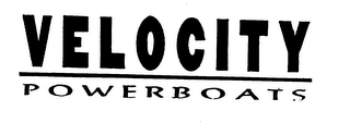 VELOCITY POWERBOATS logo