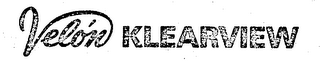 VELON KLEARVIEW logo