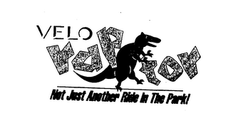 VELORAPTOR NOT JUST ANOTHER RIDE IN THE PARK! logo