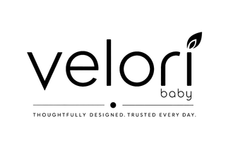 VELORI BABY THOUGHTFULLY DESIGNED. TRUSTED EVERY DAY. logo