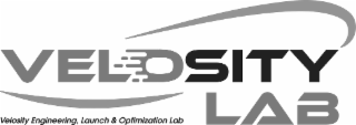 VELOSITY LAB VELOSITY ENGINEERING, LAUNCH & OPTIMIZATION LAB logo