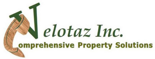 VELOTAZ INC. COMPREHENSIVE PROPERTY SOLUTIONS. logo