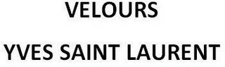 VELOURS YVES SAINT LAURENT logo
