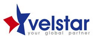 VELSTAR YOUR GLOBAL PARTNER logo