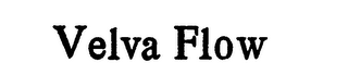 VELVA FLOW logo