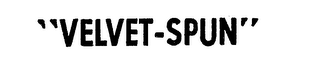 "VELVET-SPUN" logo