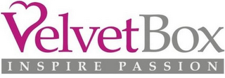 VELVETBOX INSPIRE PASSION logo