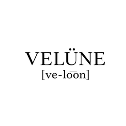VELÜNE [VE-LŌŌN] logo