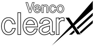VENCO CLEARX logo