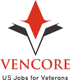 VENCORE US JOBS FOR VETERANS logo