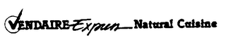 VENDAIRE EXPRESS NATURAL CUISINE logo
