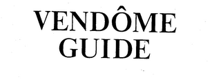 VENDOME GUIDE logo