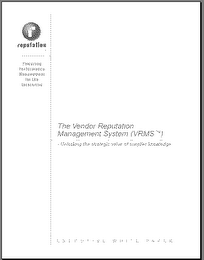 VENDOR REPUTATION MANAGEMENT SYSTEM logo