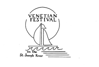 VENETIAN FESTIVAL ON THE ST. JOSEPH RIVER logo
