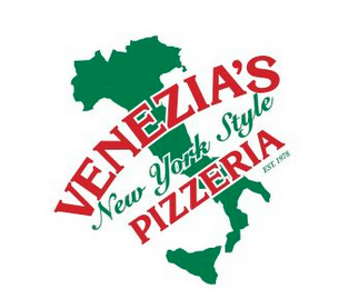 VENEZIA'S NEW YORK STYLE PIZZERIA EST. 1978 logo