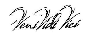 VENI VIDI VICI logo