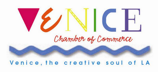 VENICE CHAMBER OF COMMERCE VENICE, THE CREATIVE SOUL OF LA logo