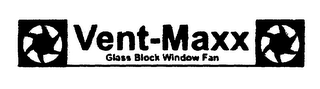 VENT-MAXX GLASS BLOCK WINDOW FAN logo