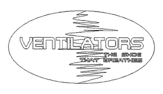 VENTILATORS THE SHOE THAT BREATHES logo