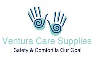 VENTURA CARE SUPPLIES SAFETY AND COMFORT IS OUR GOAL logo