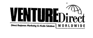 VENTURE DIRECT WORLDWIDE DIRECT RESPONSE MARKETING & MEDIA SOLUTIONS logo