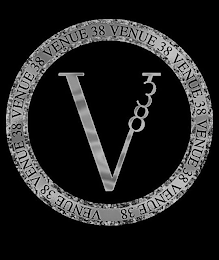 VENUE 38 VENUE 38 VENUE 38 VENUE 38 VENUE 38 VENUE 38 VENUE 38 VENUE 38 V38 logo