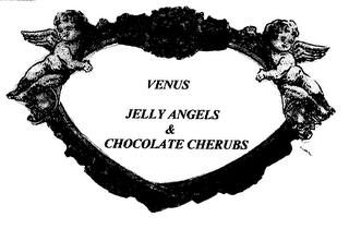 VENUS JELLY ANGELS AND CHOCOLATE CHERUBS logo